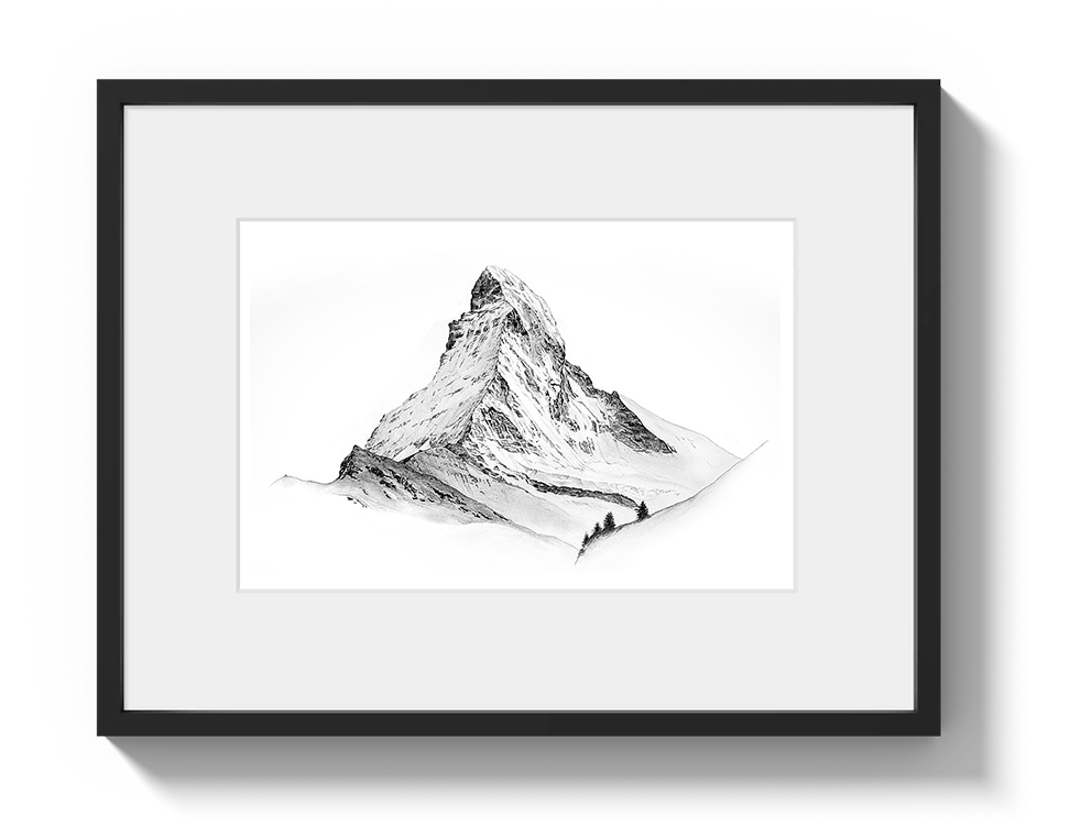 Matterhorn Art Studios - Matterhorn North Face Sunset